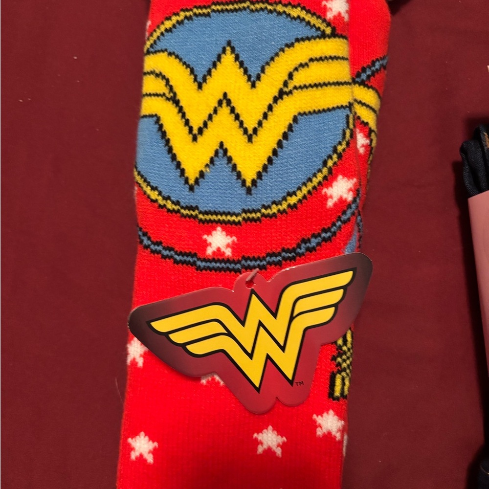 Red Wonder Woman Socks